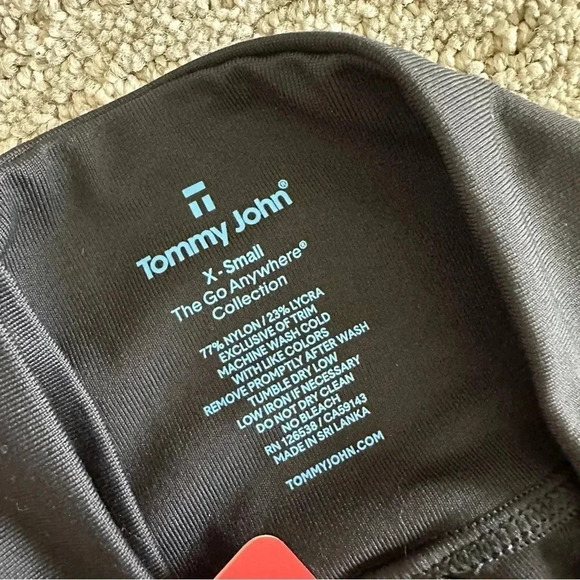 Tommy John 'Go Anywhere' Leggings Black Size XS - Picture 2 of 7